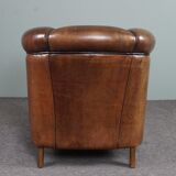 Club armchair in sheepskin