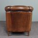 Fauteuil club en cuir de mouton