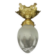 Suspension / Ceiling light / ogive chandelier in Louis XVI style - gilded bronze & cut glass