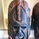 Paire de masques africaines en bois