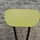 Pair of formica chairs with black tapered legs, 60s
