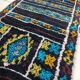 Handmade moroccan berber rug 345 x 110 cm