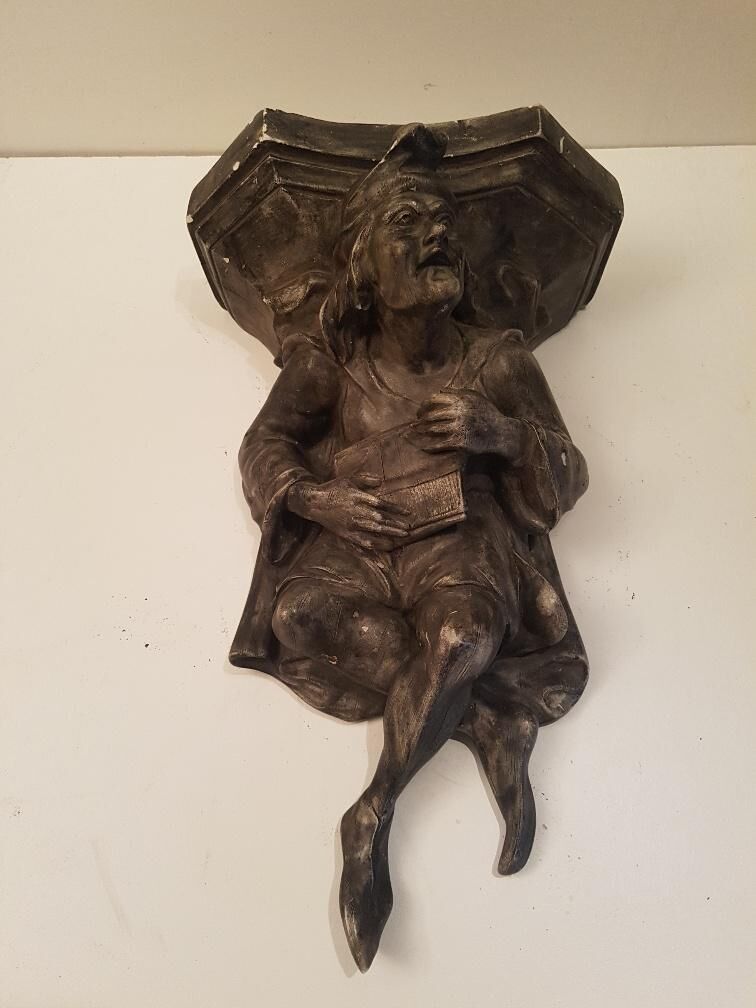 Plaster wall console