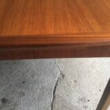 Scandinavian teak dining table S.RM. with extensions 1960