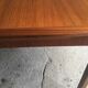 Scandinavian teak dining table S.RM. with extensions 1960