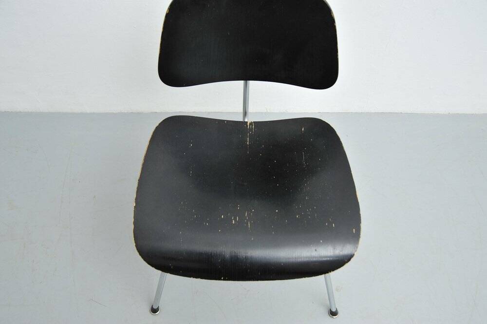 Early DCM chair by Charles & Ray Eames for Herman Miller by Contura, 1950s