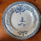 Plate gien marie Antoinette