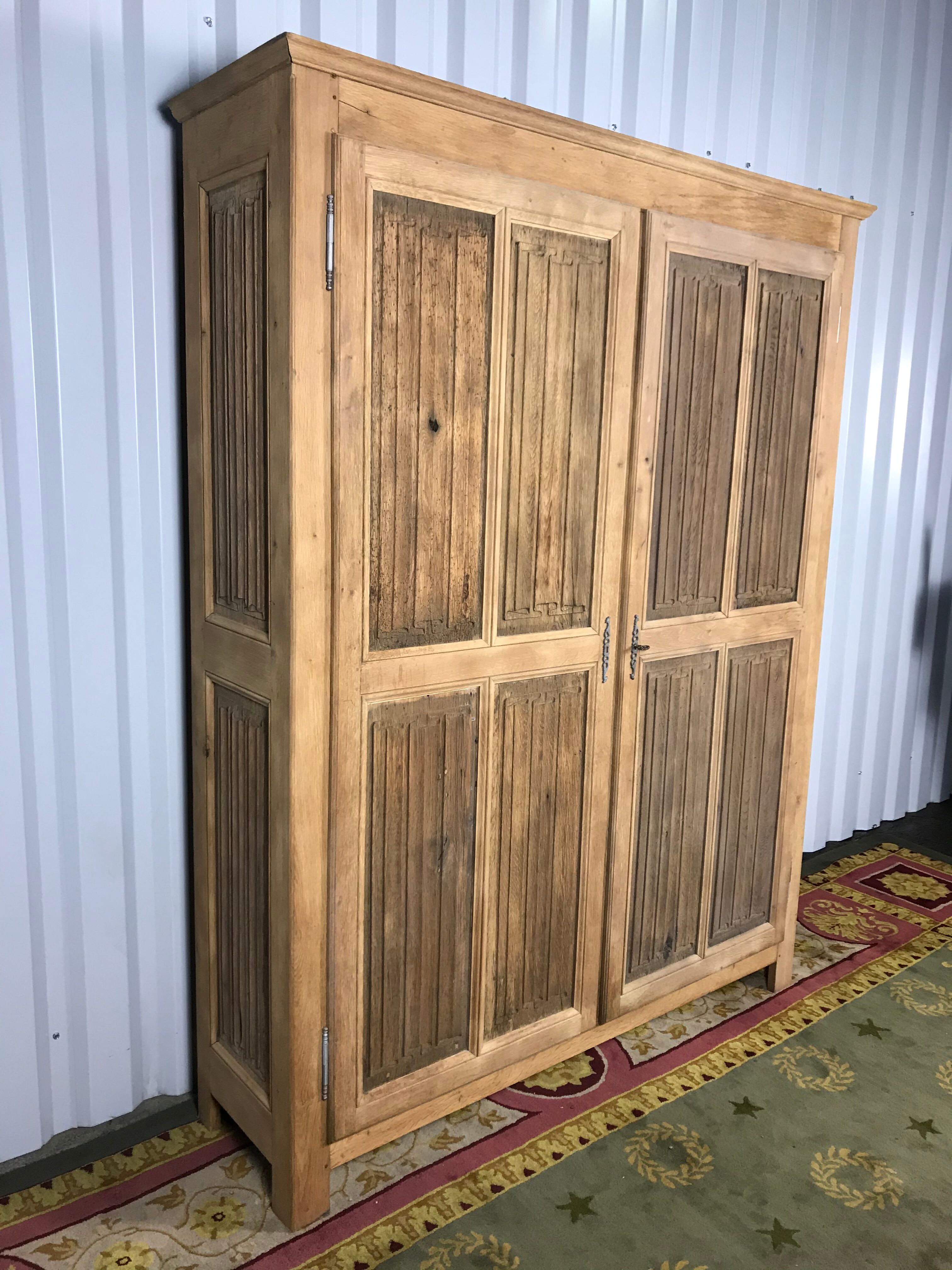 Wardrobe - Solid oak penderie