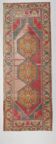 3x9 Red Classic Vintage Persian Runner Rug, 104x280Cm