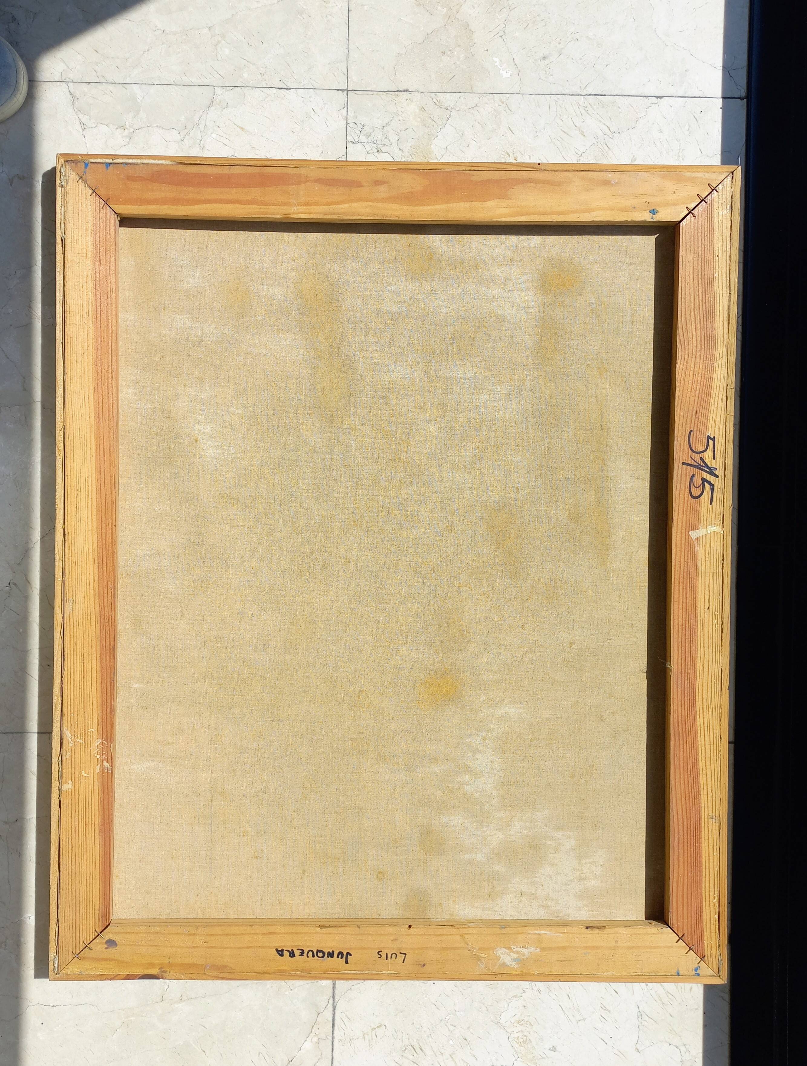 Figures nues de peinture à l’huile surréaliste