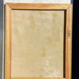 Figures nues de peinture à l’huile surréaliste