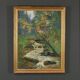 Oil on Canvas "Stream in the Forest", signed A. Markowicz – Early 20th century