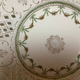 Large old openwork dish