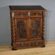 Oratory in solid walnut, Neo-Gothic Renaissance style – Late 19th century