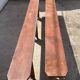 Pair of solid wood farmhouse benches 250cm for rustic farmhouse table 1950