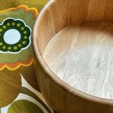 Wooden salad bowl