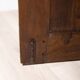Classic Piedmontese walnut wardrobe from the early 18th century