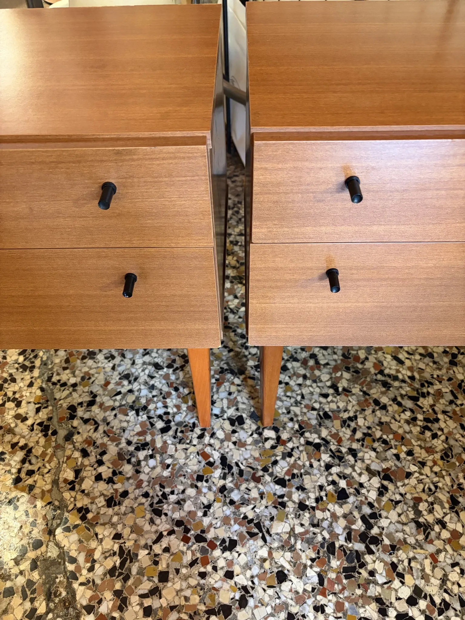 Vintage bedside tables
