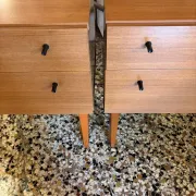 Vintage bedside tables