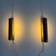 Pair of brass wall lights with adjustable heads from the mid-20th century, 1960, Germany.