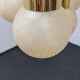 Vintage gold coloured pendant light