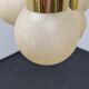 Vintage gold coloured pendant light