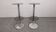 Pair of side tables or end tables Space Age, France circa 1970.