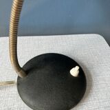 Black metal desk lamp