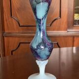 Italian blown glass soliflore vase