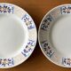 8 antique flat plates in Gien earthenware