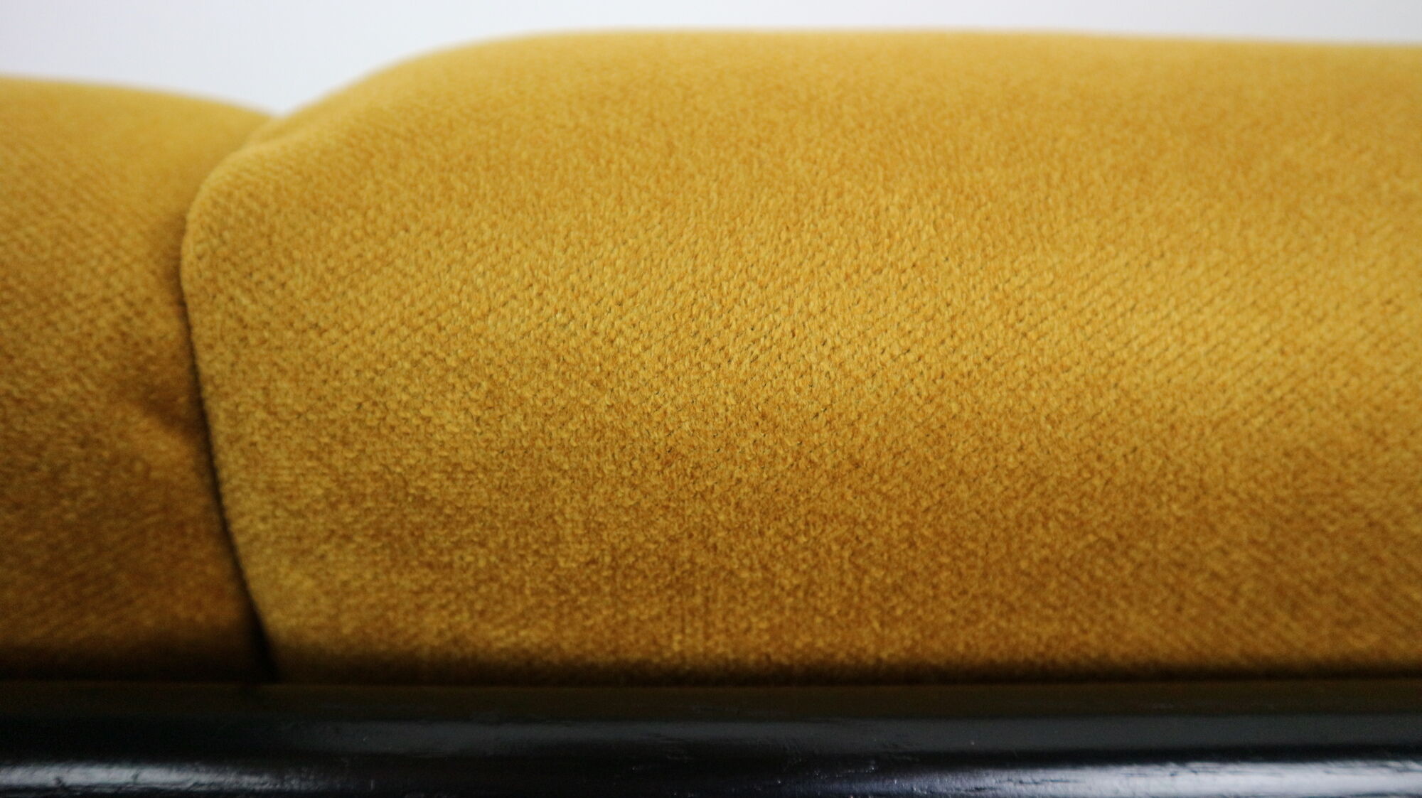 Mid-Century Modern Sofa in Yellow Velvet by Johannes Andersen, 1960s, Denmark