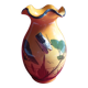 Vase provencale "sigale' signé "a.ferlay"