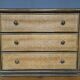 Commode cannage et bois