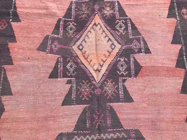 Persian tribal Kilim handmade 145x384 cm