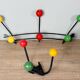 Ball coat hook 1950