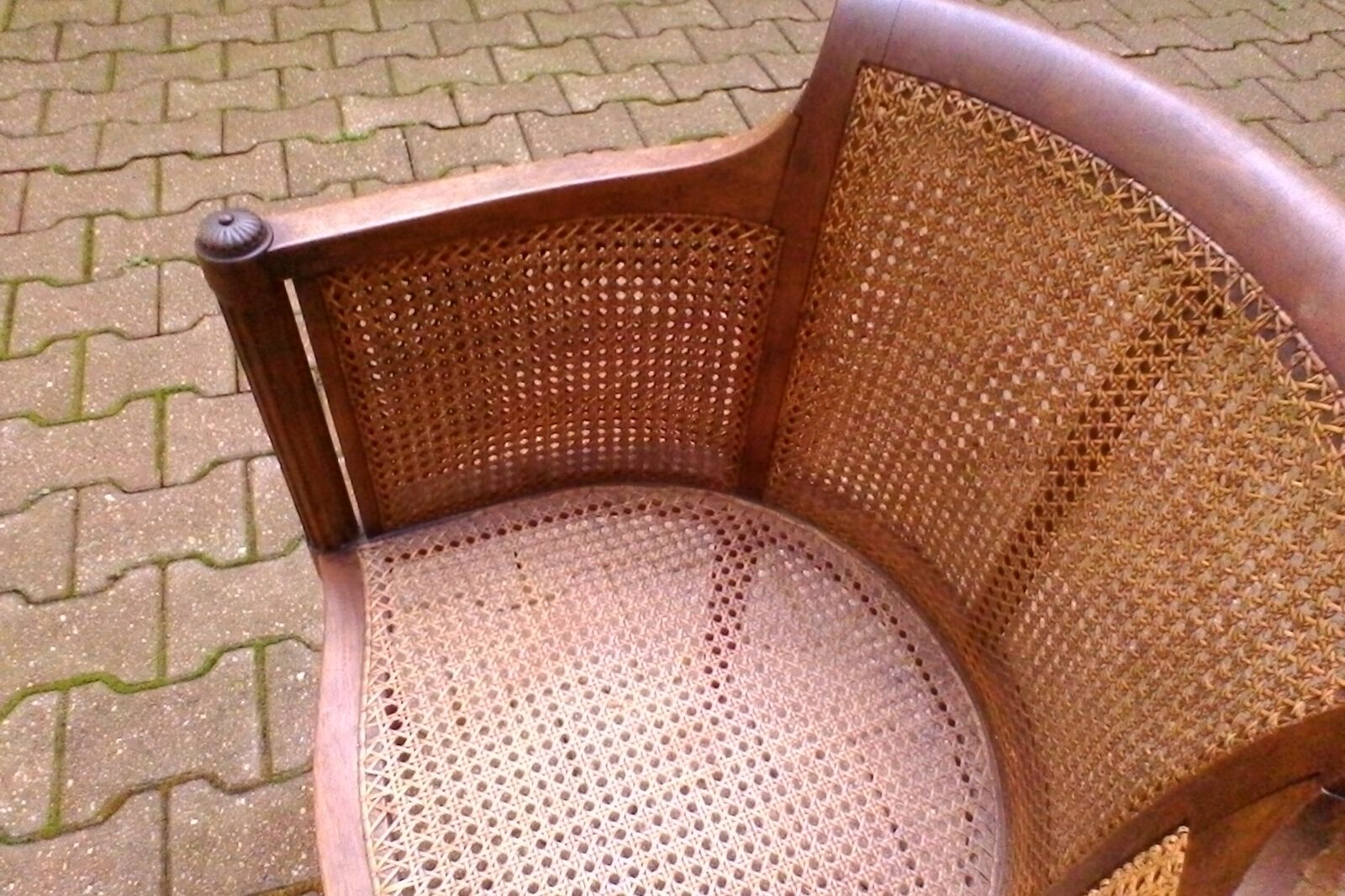19th end cane Chair