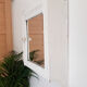 Toilet or medicine cabinet, with towel rail, with mirror