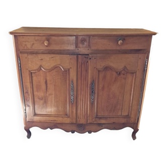 Small Low Sideboard In Blond Cherry