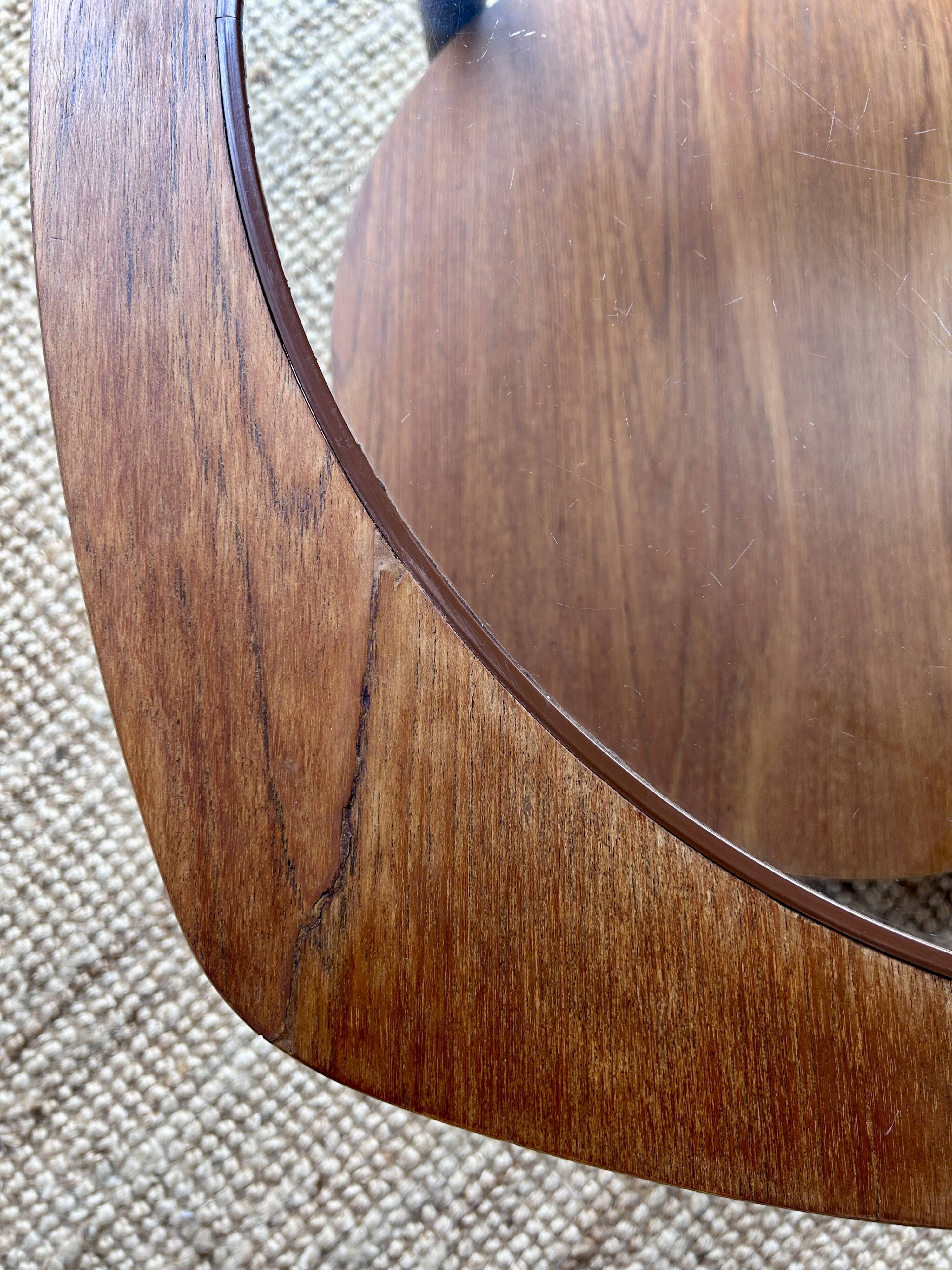 Mid-Century English teak coffee table