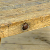 Vintage oak butcher's table/farmtable, 1930s