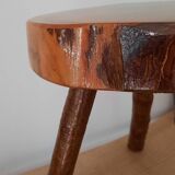 Brutalist tripod stool
