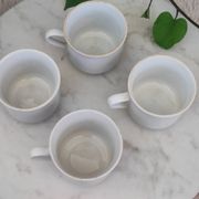 Tasse a café fleurs en porcelaine