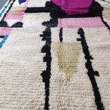 Handmade Moroccan rug 3 x 2 m