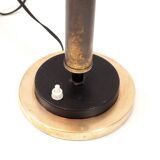 Large brass desk lamp
