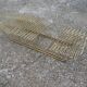 45-tower vintage gold metal vinyl holder