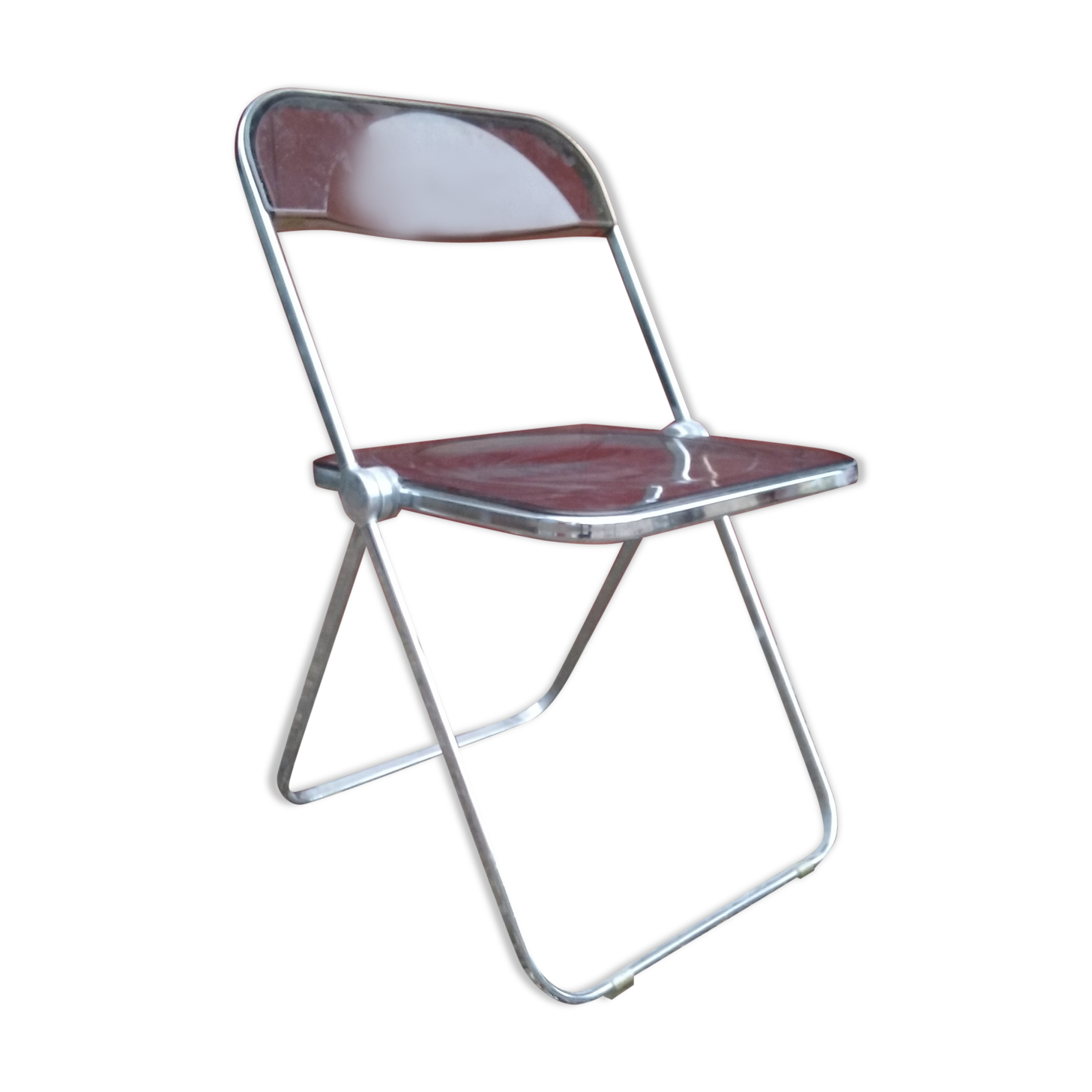 Plia chair by Giancarlo Piretti for Castelli