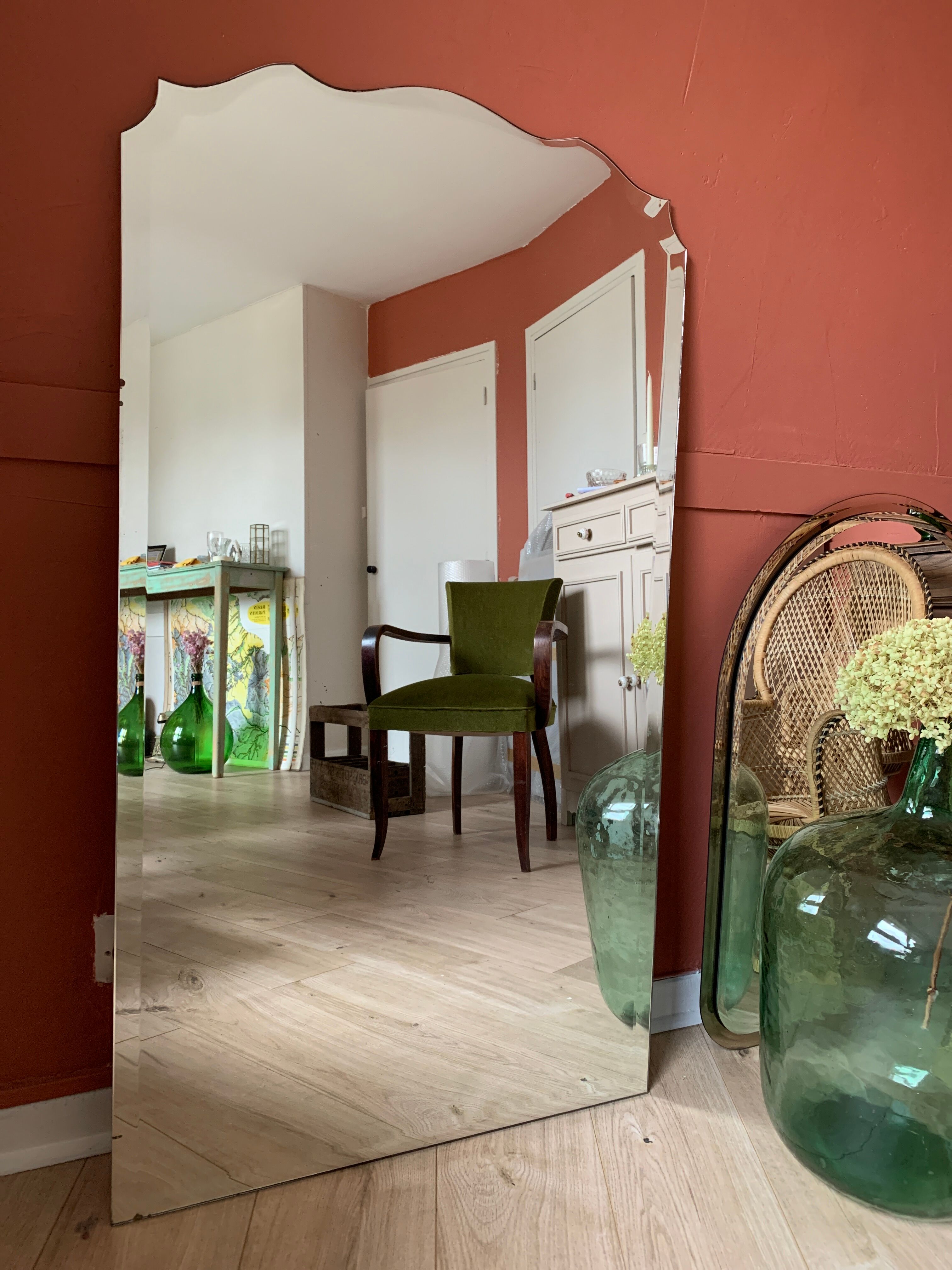 Chimney mirror  - 120x66cm