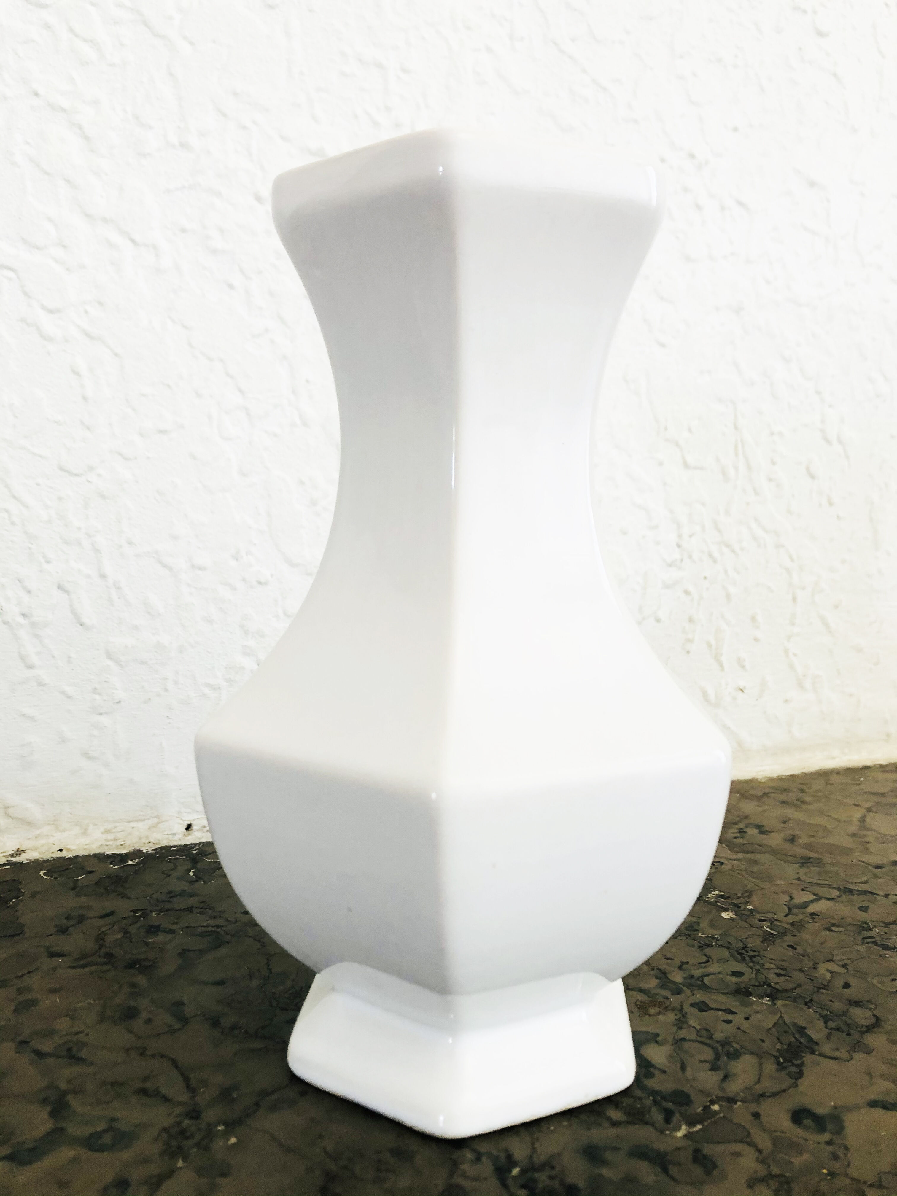 White vase