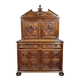 Louis XIII period cabinet with 4 shutters in solid walnut circa 1680