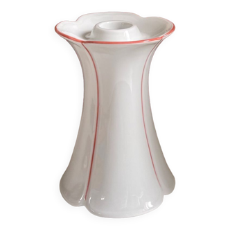 Porcelain candle holder